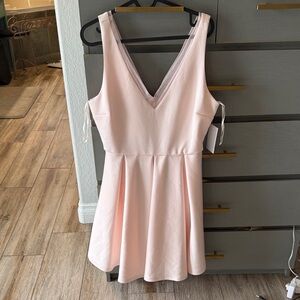 Alyce Paris Pink Sleeveless Dress